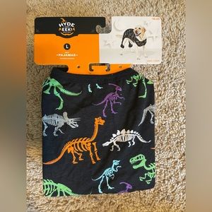 Hyde and Eek! Boutique Halloween Dinosaur Skeleton Pajamas